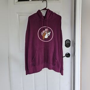 Buc-ees Purple Hoodie "Bucees Are Calling And I Must Go" Merch Sweatshirt Sz XL